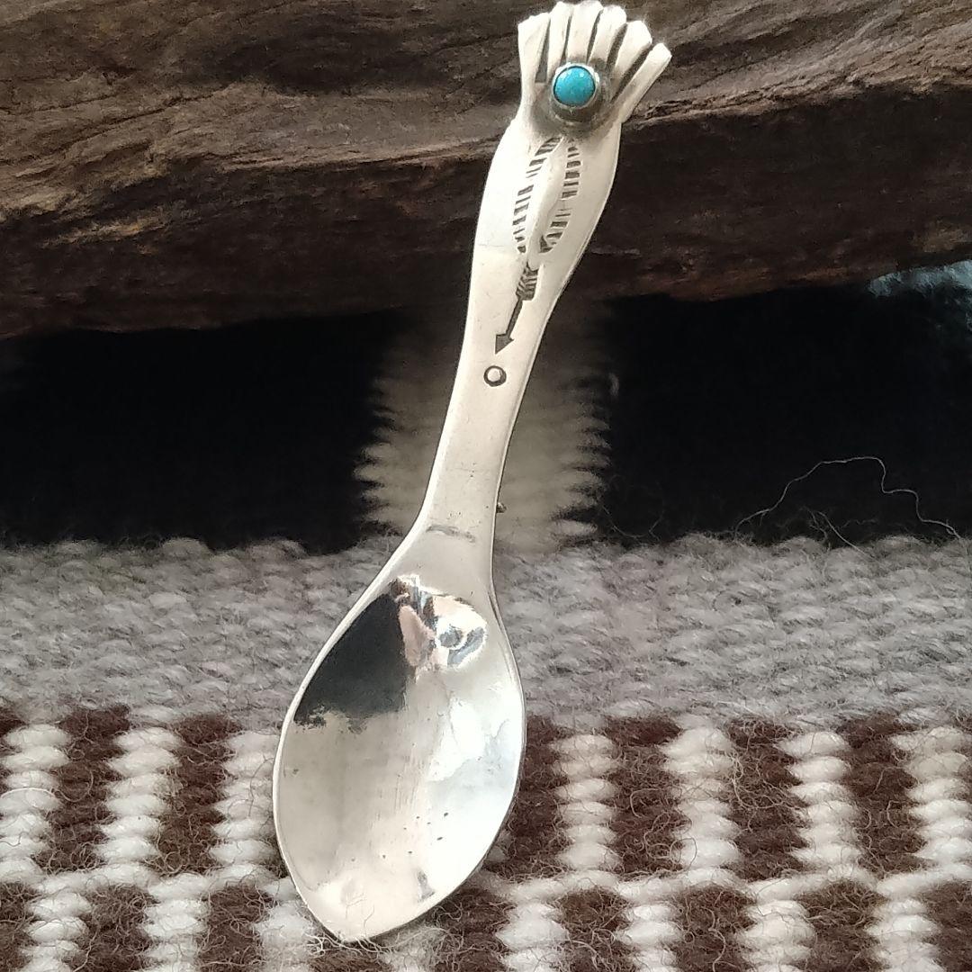 カトラリー(スプーン等) Vintage Fred Harvey Navajo Spoon Brooch