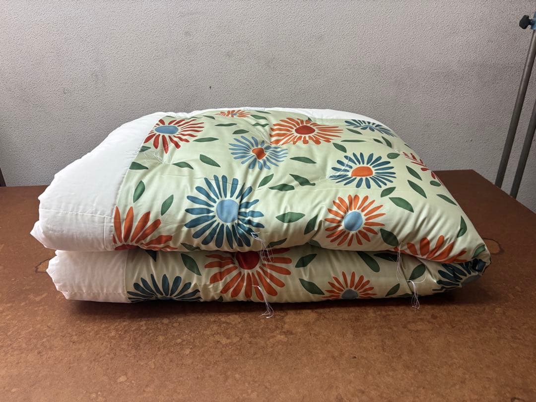 シングル掛け布団　綿布団　少し軽め　日本製