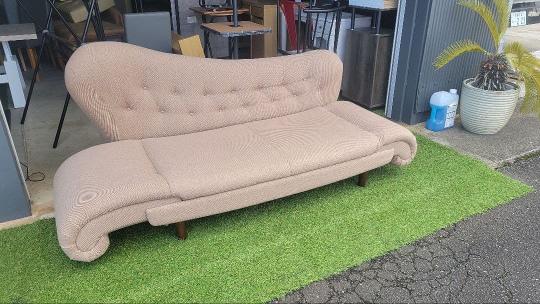 大塚家具 シェル ソファーベット✨