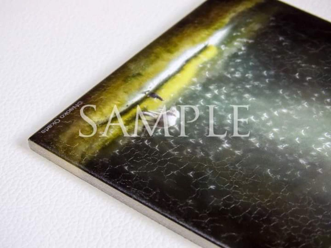 岡田尚子「とむらい日和」アートタイル陶板（非売品）