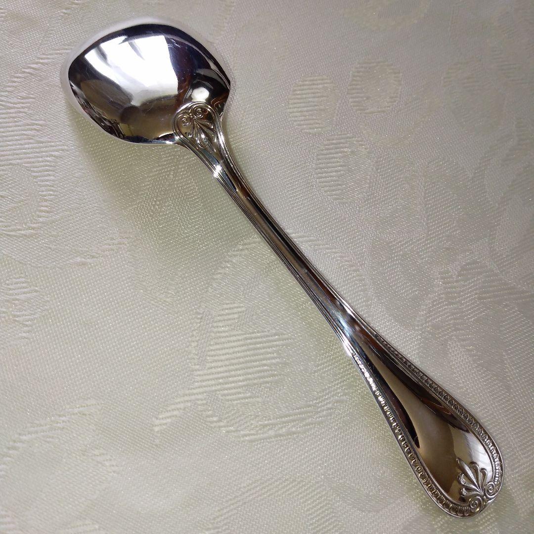 最終価格❗CRISTOFLEアルビ/シルバーコーティング・アイスクリームスプーン