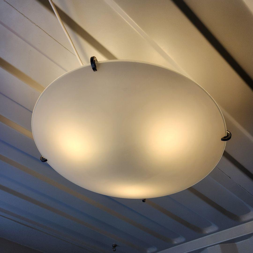 希少　廃盤　IKEA ERBIUM シーリングライトエルビウム　フロストガラス