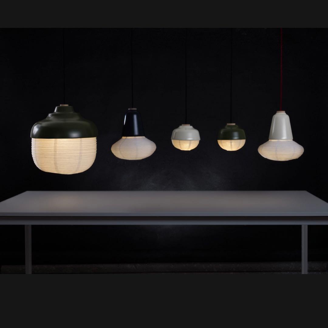 RED DOT受賞ランプ◇The New Old Light Small／緑