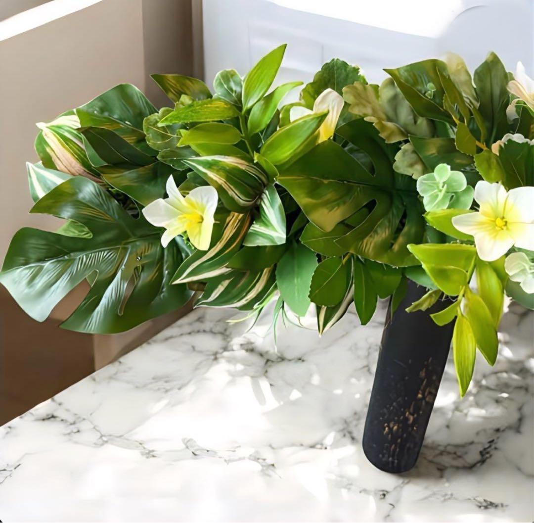 光触媒　人工観葉植物　ウォールグリーン　フェイクグリーン　壁掛け1204128