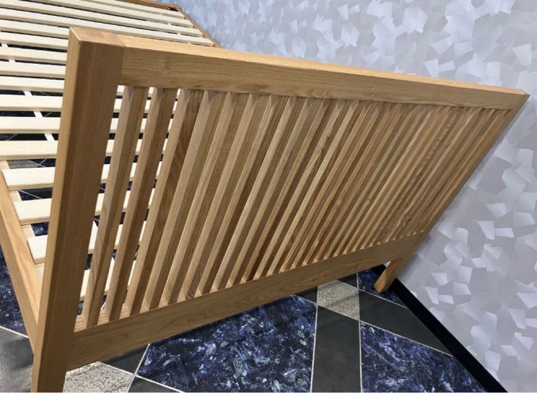 メ4743 ACTUS アクタス　セミダブルベッドフレーム