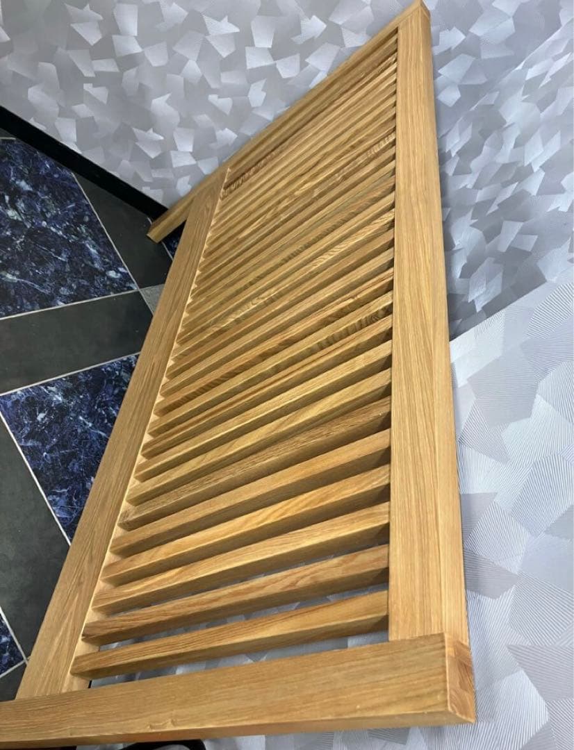 メ4743 ACTUS アクタス　セミダブルベッドフレーム