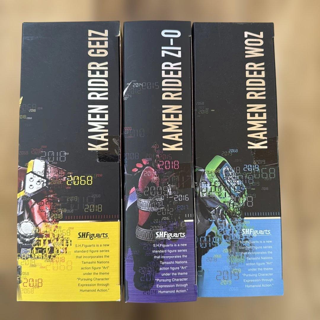 SHFiguarts 仮面ライダーゲイツ ジオウ ウォズ　3体セット