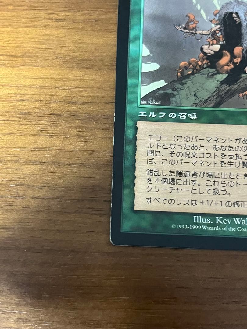 MTG 日本語 錯乱した隠遁者 エラーカード