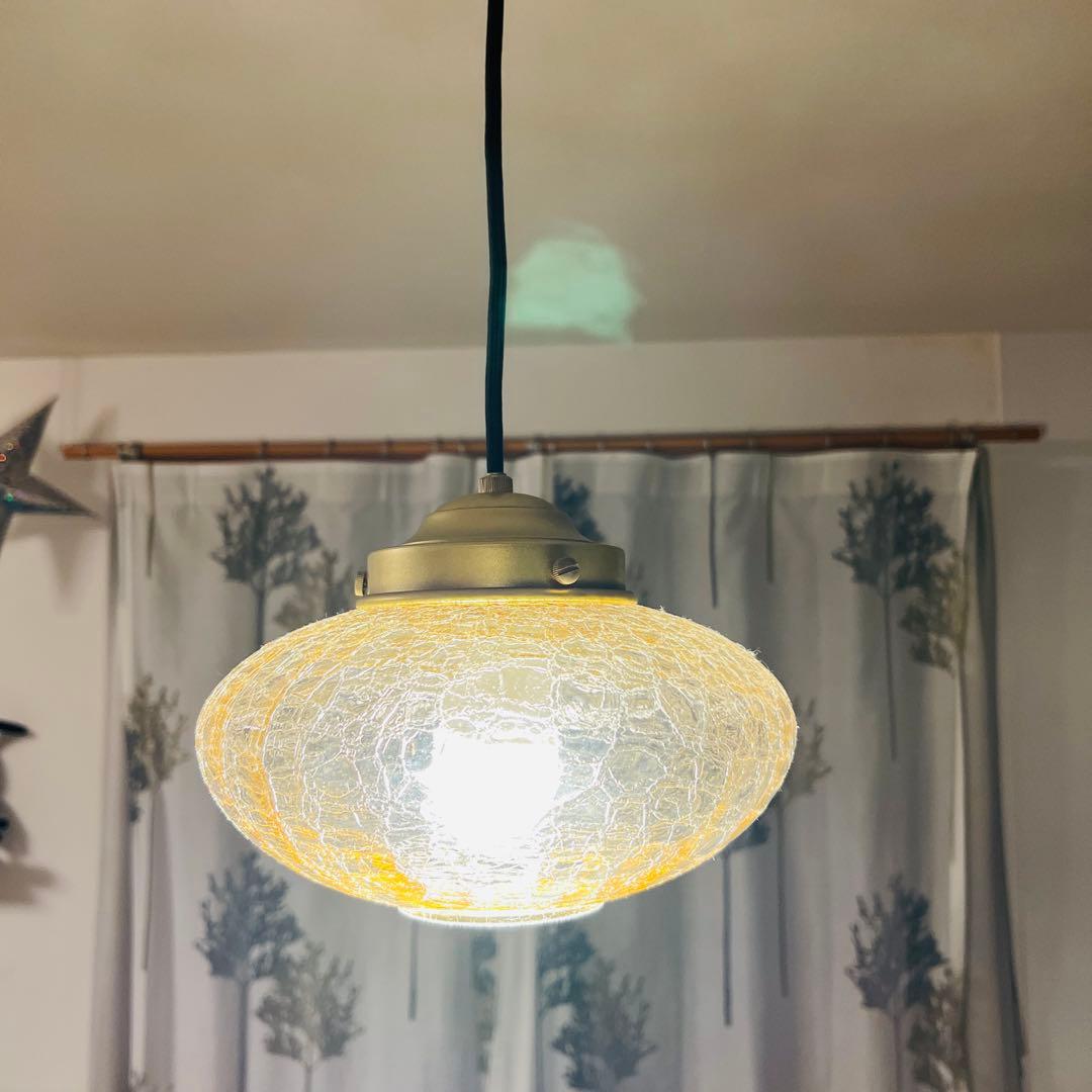 unico みかんヒビ　ペンダントライト
