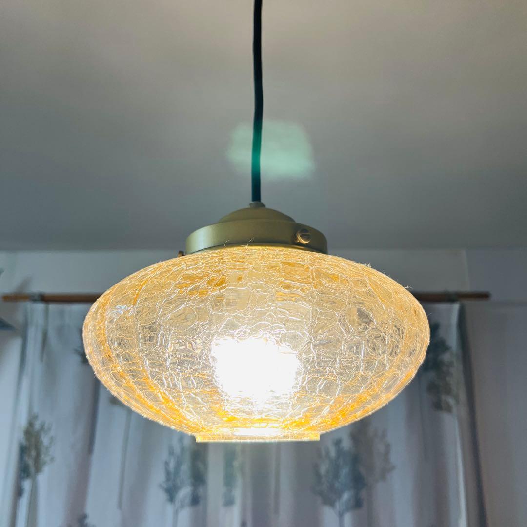 unico みかんヒビ　ペンダントライト