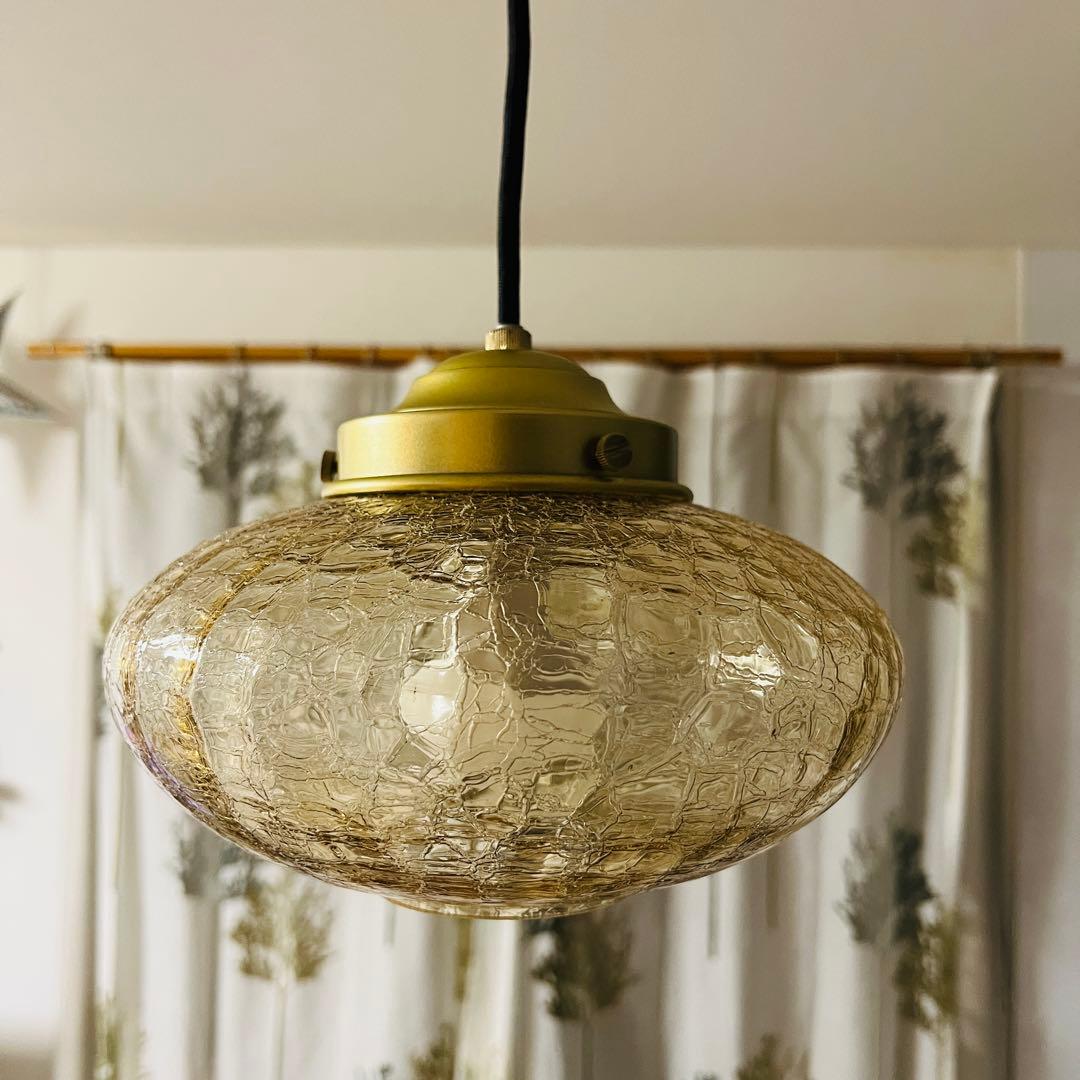 unico みかんヒビ　ペンダントライト