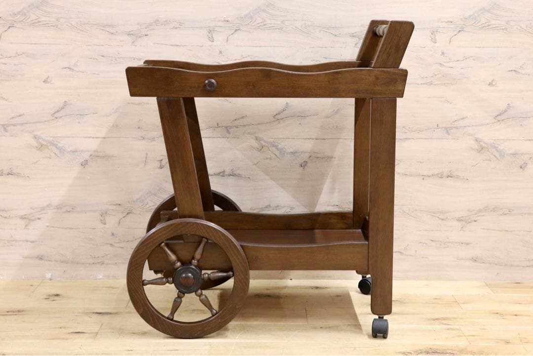 GMIS44A○karimoku / カリモク 木製 キッチンワゴン ティーワゴ