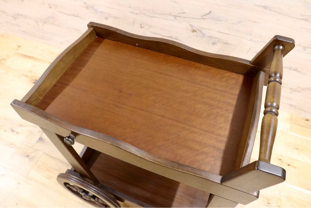 GMIS44A○karimoku / カリモク 木製 キッチンワゴン ティーワゴ