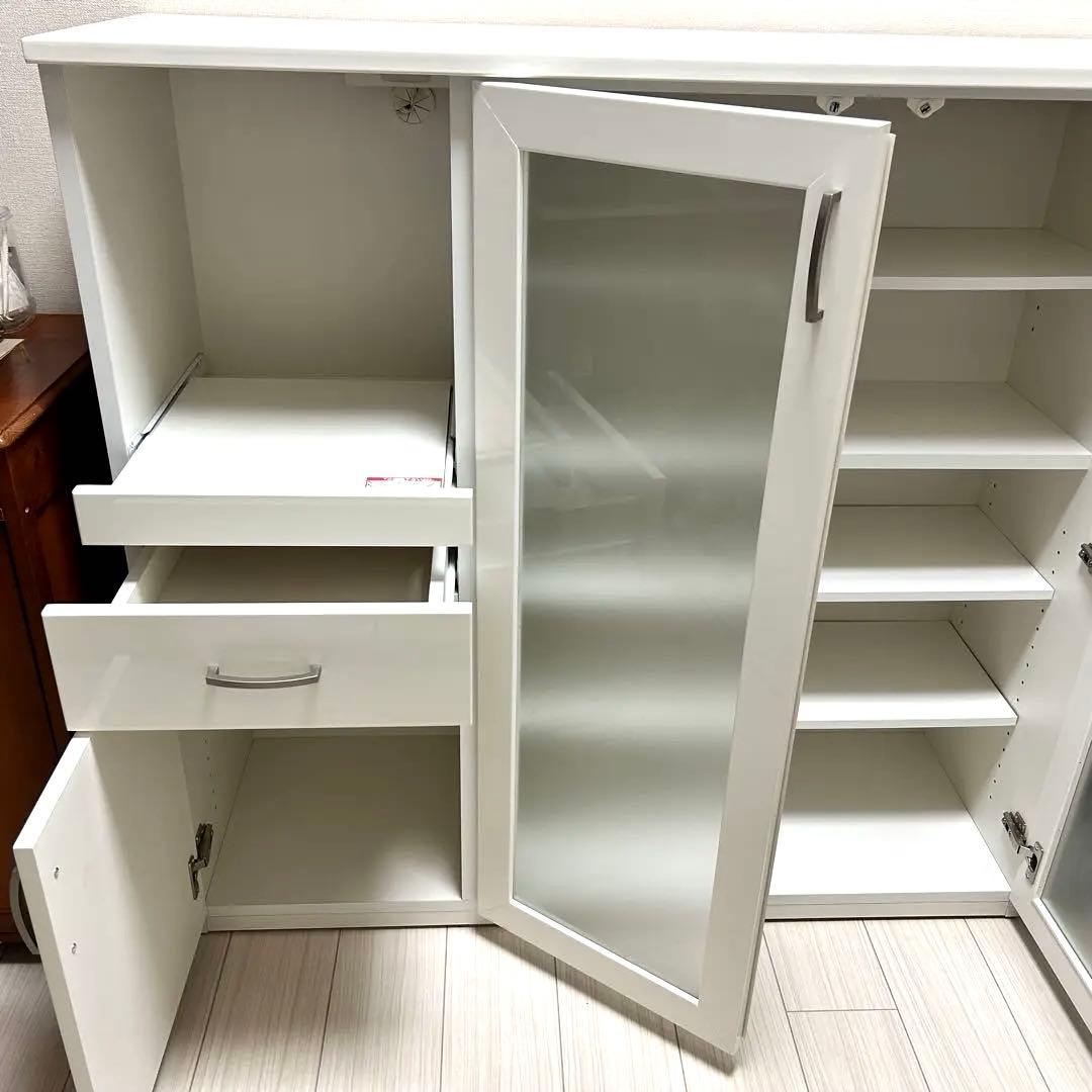 【送料込】ニトリ　キッチンカウンター　レンジボード