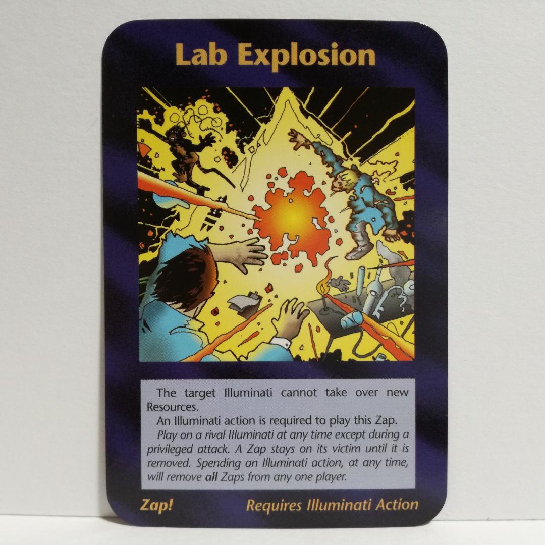 イルミナティカード Lab Explosion 研究所爆発 美品 - メルカリ