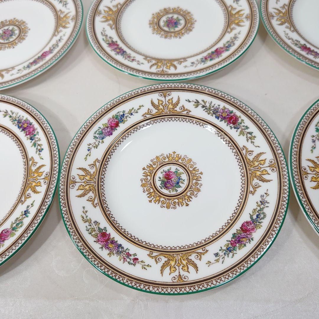 希少◆ コロンビア エナメル 15.3cmプレート皿 6枚