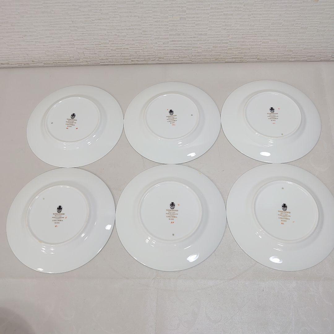 希少◆ コロンビア エナメル 15.3cmプレート皿 6枚