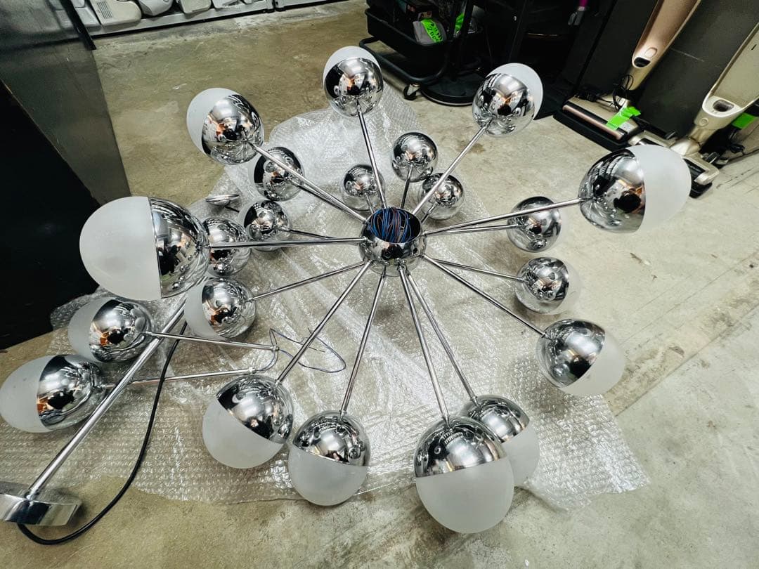 モダンシーリングライト スパゲッティスタイル 21灯