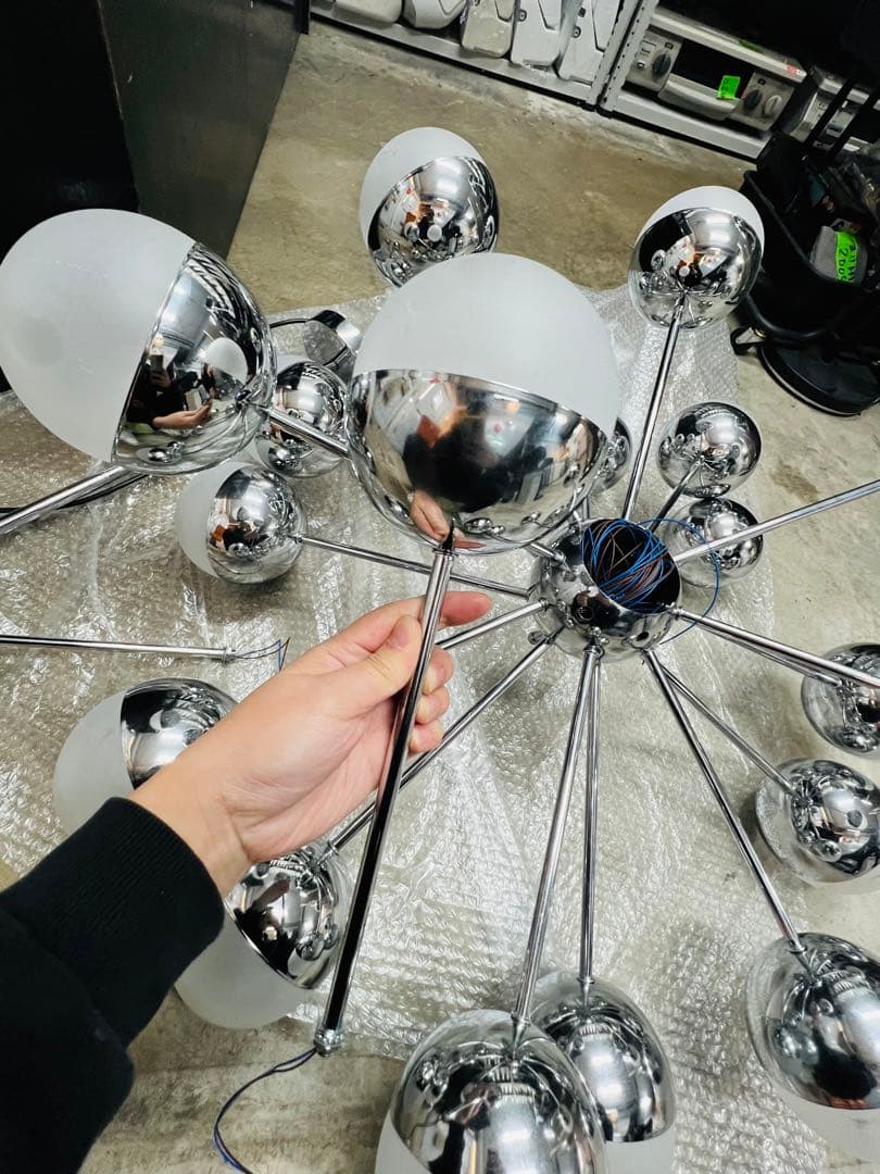 モダンシーリングライト スパゲッティスタイル 21灯