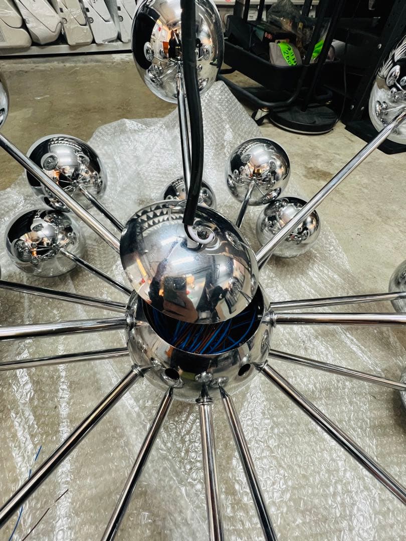 モダンシーリングライト スパゲッティスタイル 21灯