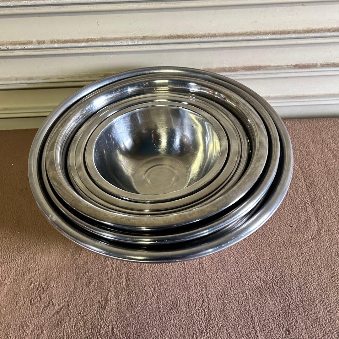 CL89★ステンレス製★ ボウル 15個 まとめて 調理器具 業務用 380