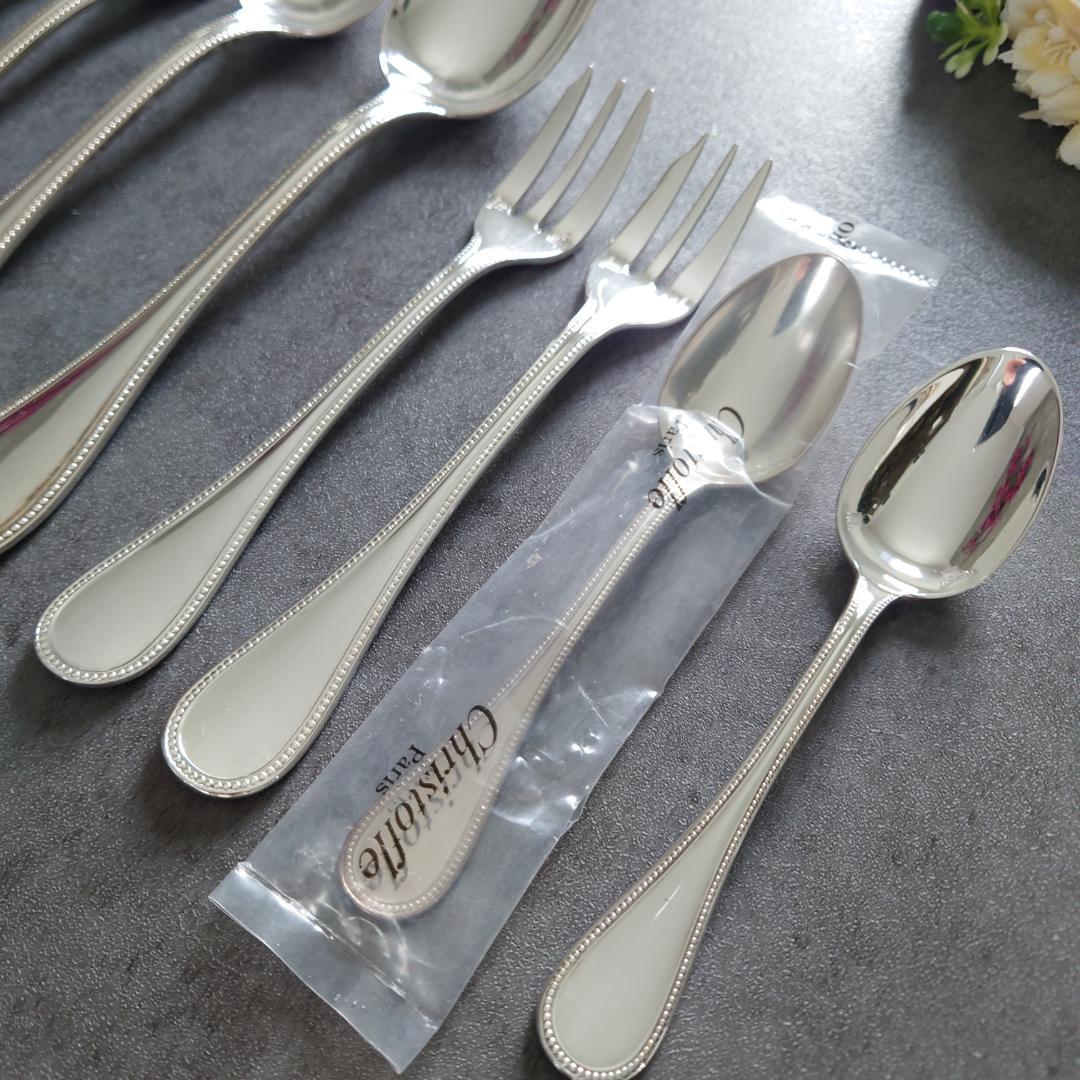 美品 クリストフル パール 未開封含む 10点