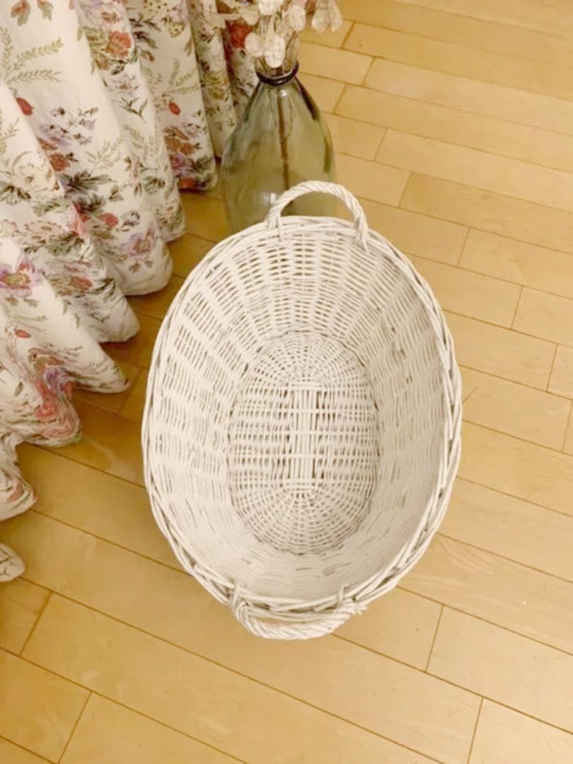 大きなバスケット かご こちらはまだ購入しないで下さい→配送方法検索中