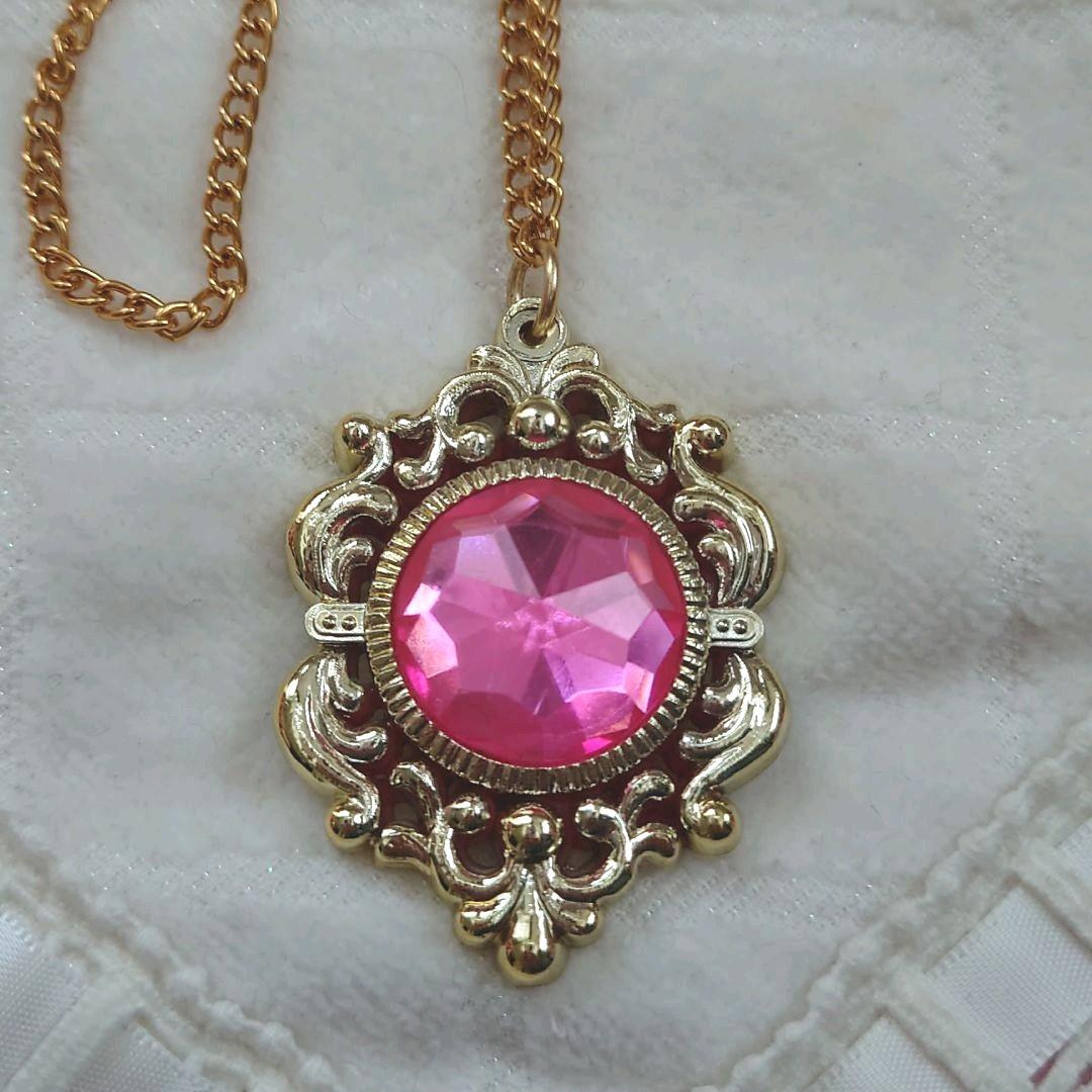 セボンスター ネックレス 90年代 ピンク石 - メルカリ