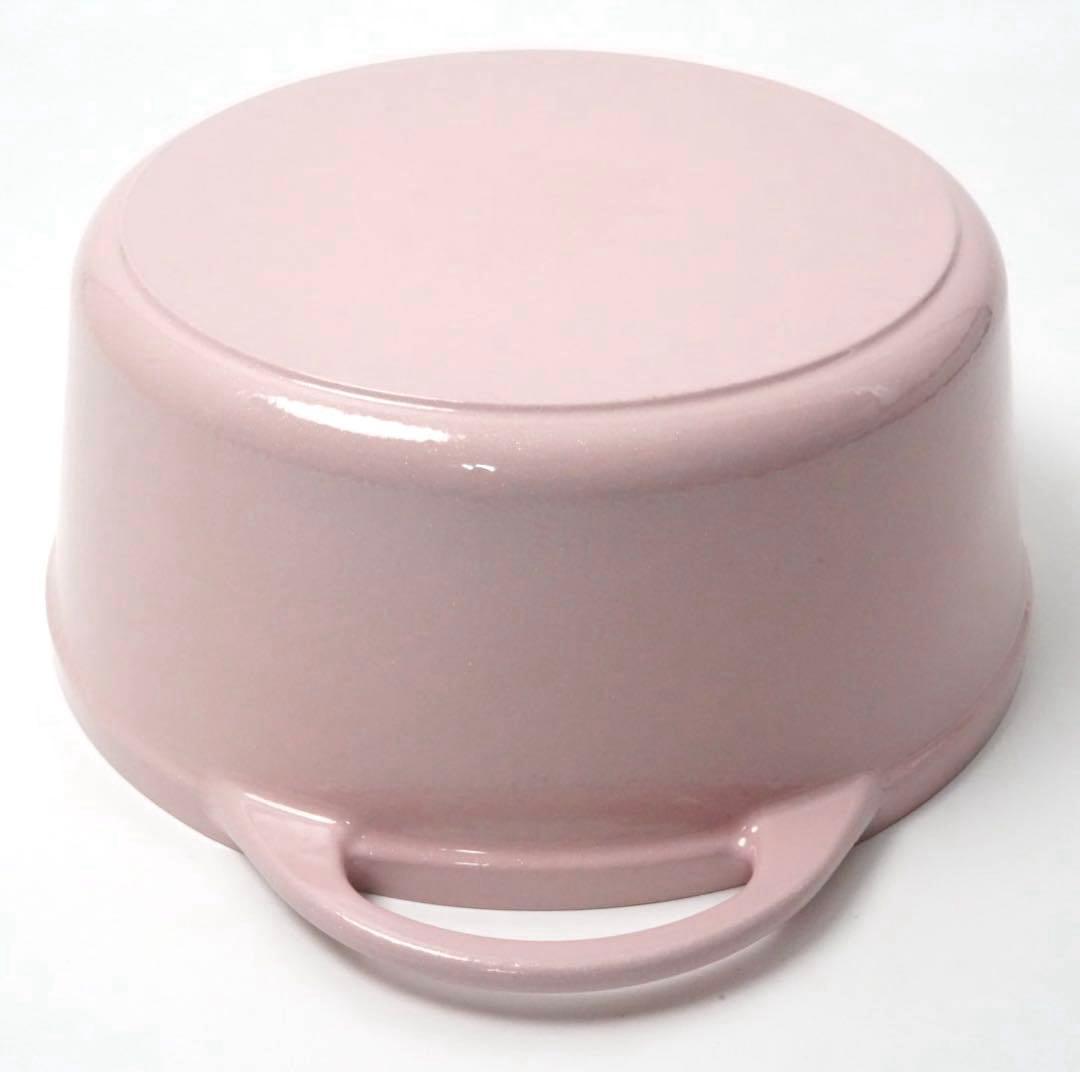 【美品】バーミキュラ オーブンポットラウンド 22cm パールピンク