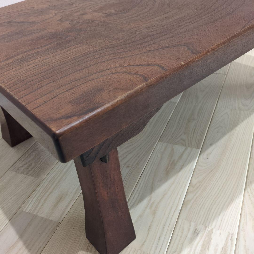 【漆塗り 和家具 テーブル】脚折りたたみ