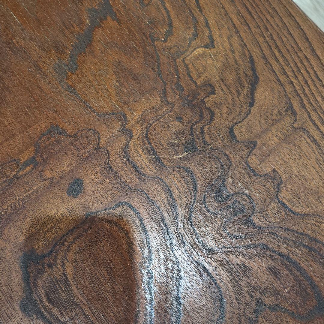 【漆塗り 和家具 テーブル】脚折りたたみ