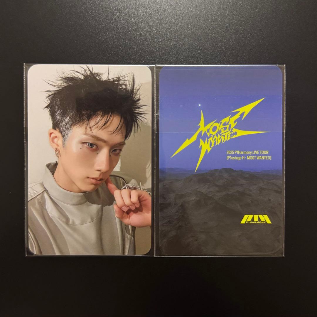 P1Harmony ジウン MOSTWANTED US 購入特典 トレカ - メルカリ