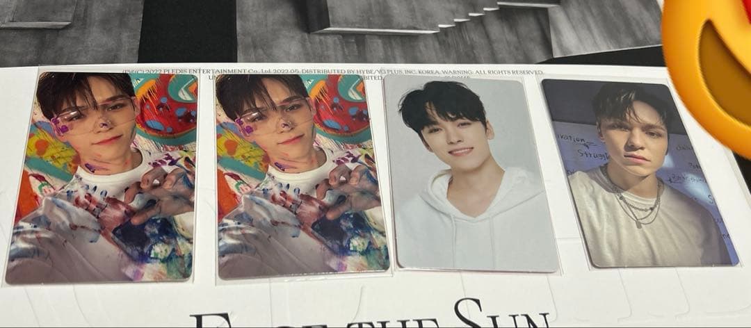 ボノニ face the sun トレカ バーノン セブチ SEVENTEEN - メルカリ