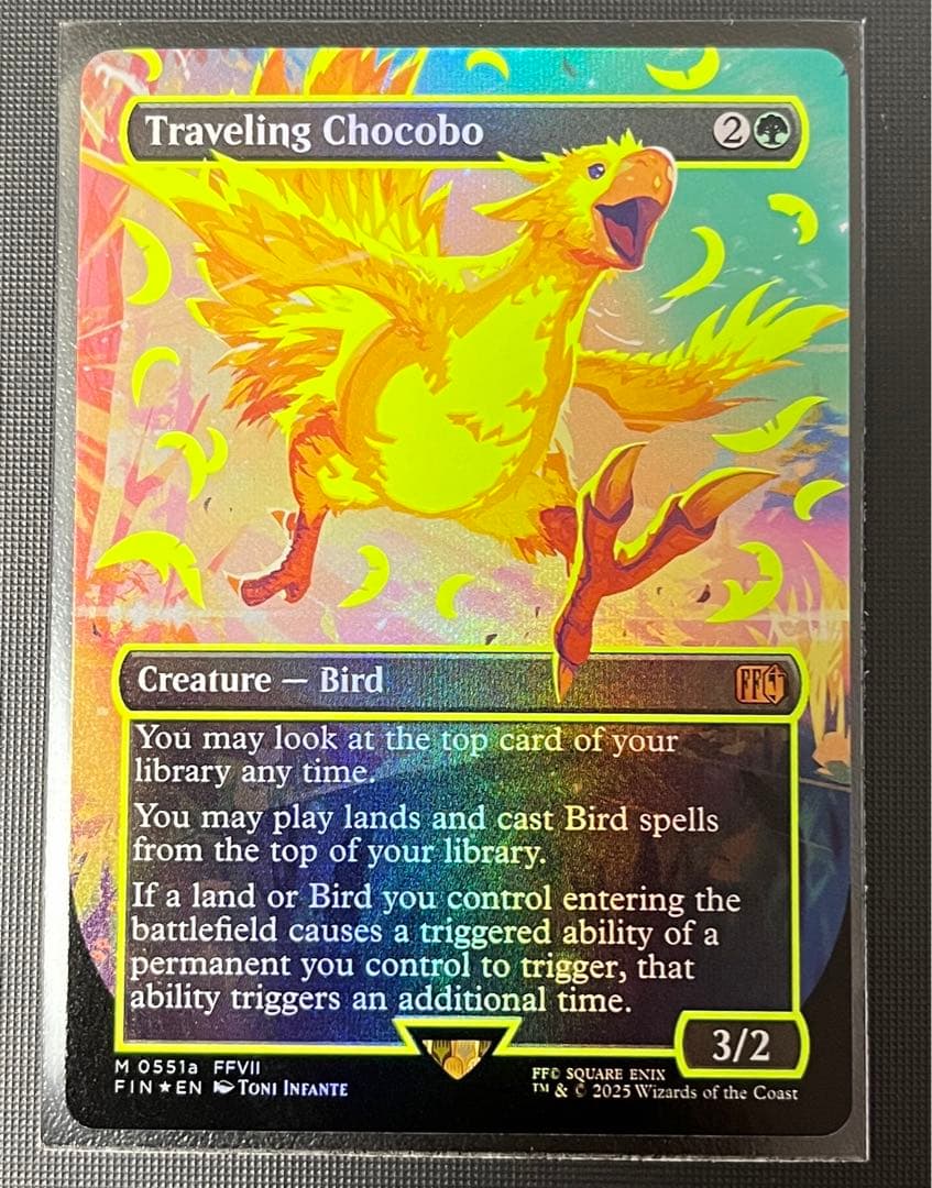 PSA10 MTG 旅するチョコボ ネオンインクfoil 黄色 PSA - メルカリ