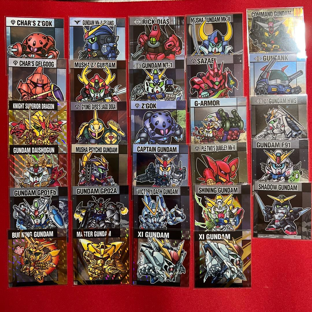萩*様 元祖sdガンダムスナック 29種 29枚 シークレット有 第一弾 第二