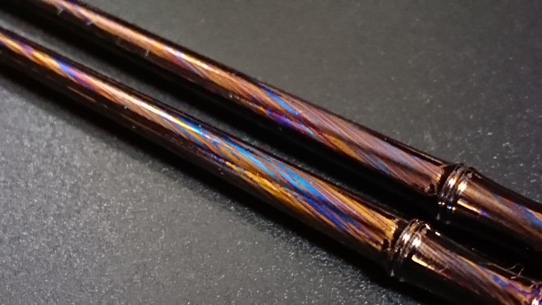 ティマスカス製竹形状箸 (チタン合金) timascus ダマスカス