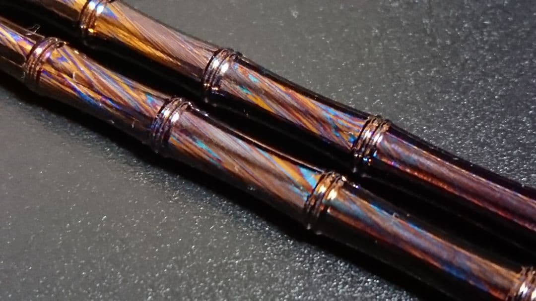 ティマスカス製竹形状箸 (チタン合金) timascus ダマスカス