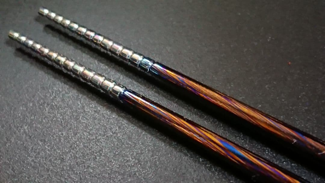 ティマスカス製竹形状箸 (チタン合金) timascus ダマスカス