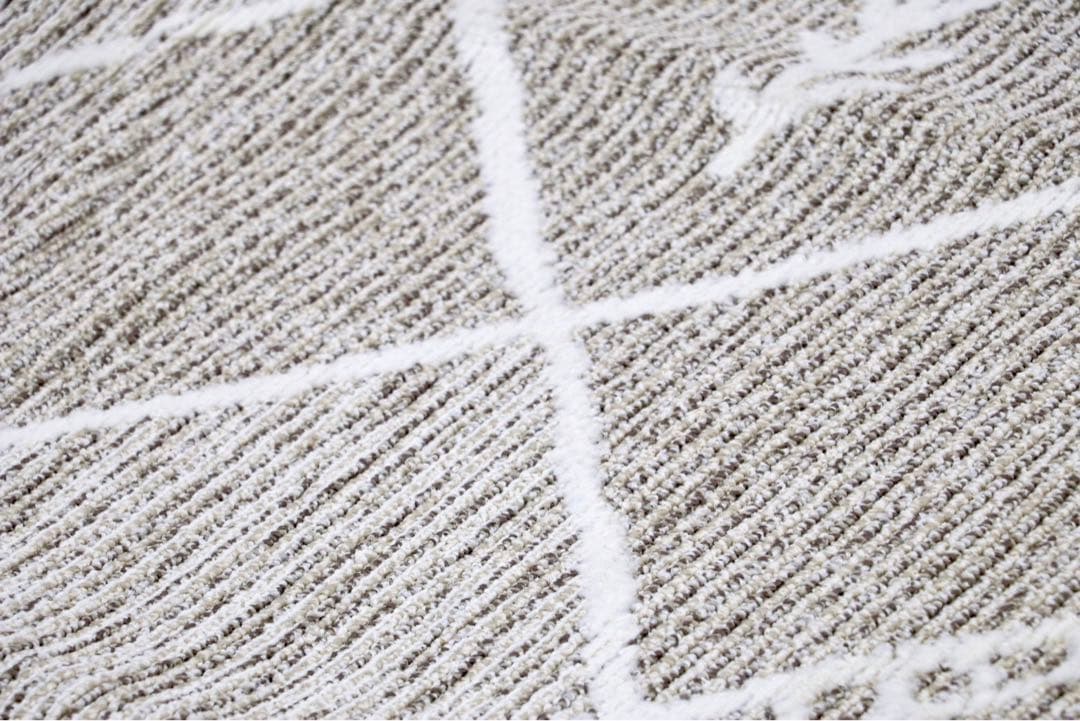 GMHH322F○日本カーペット工業会 カルム ポリプロピレン100% ブラウン