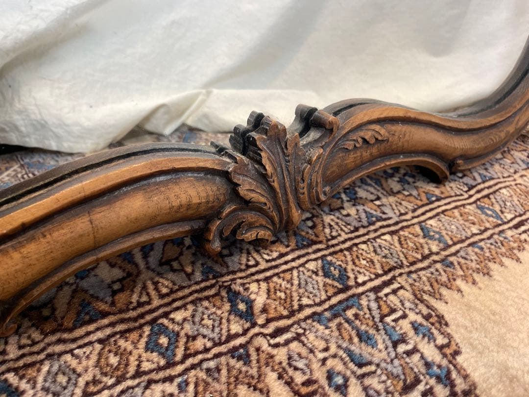 エレガントなデザイン♪壁掛けミラー ウォールミラー アールヌーボー 壁掛け鏡