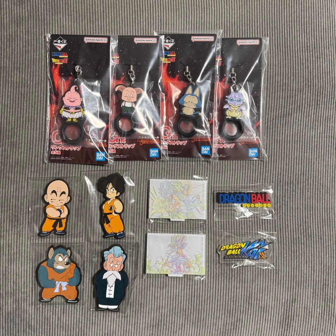 ドラゴンボール 一番くじ F賞 G賞 H賞 アクリルスタンド ラバー