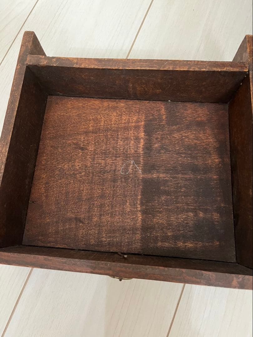 アンティーク 木製 キャビネット/ サイドテーブル vintage