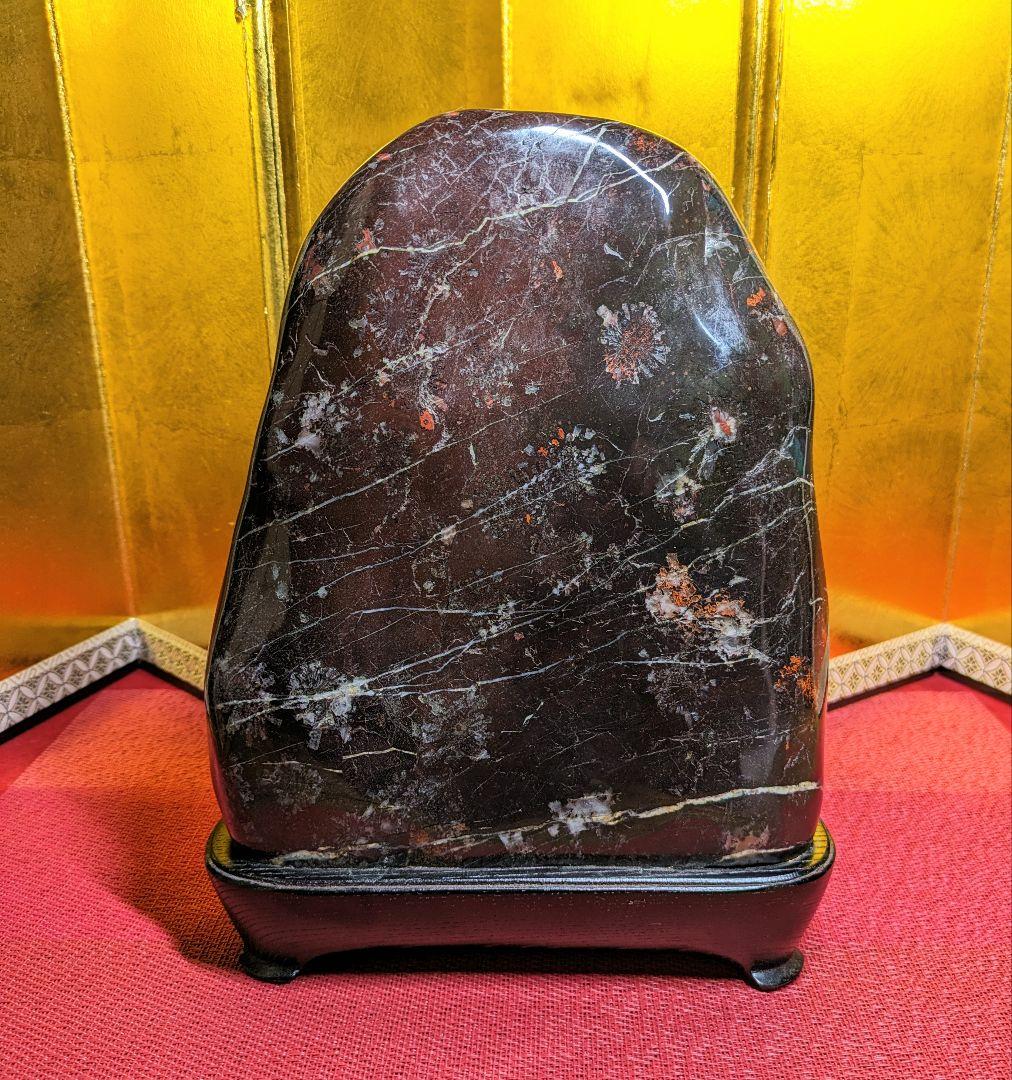 菊花石 岐阜県根尾谷産6.4kg 鑑賞石 観賞石 水石 盆石 置物 天然石