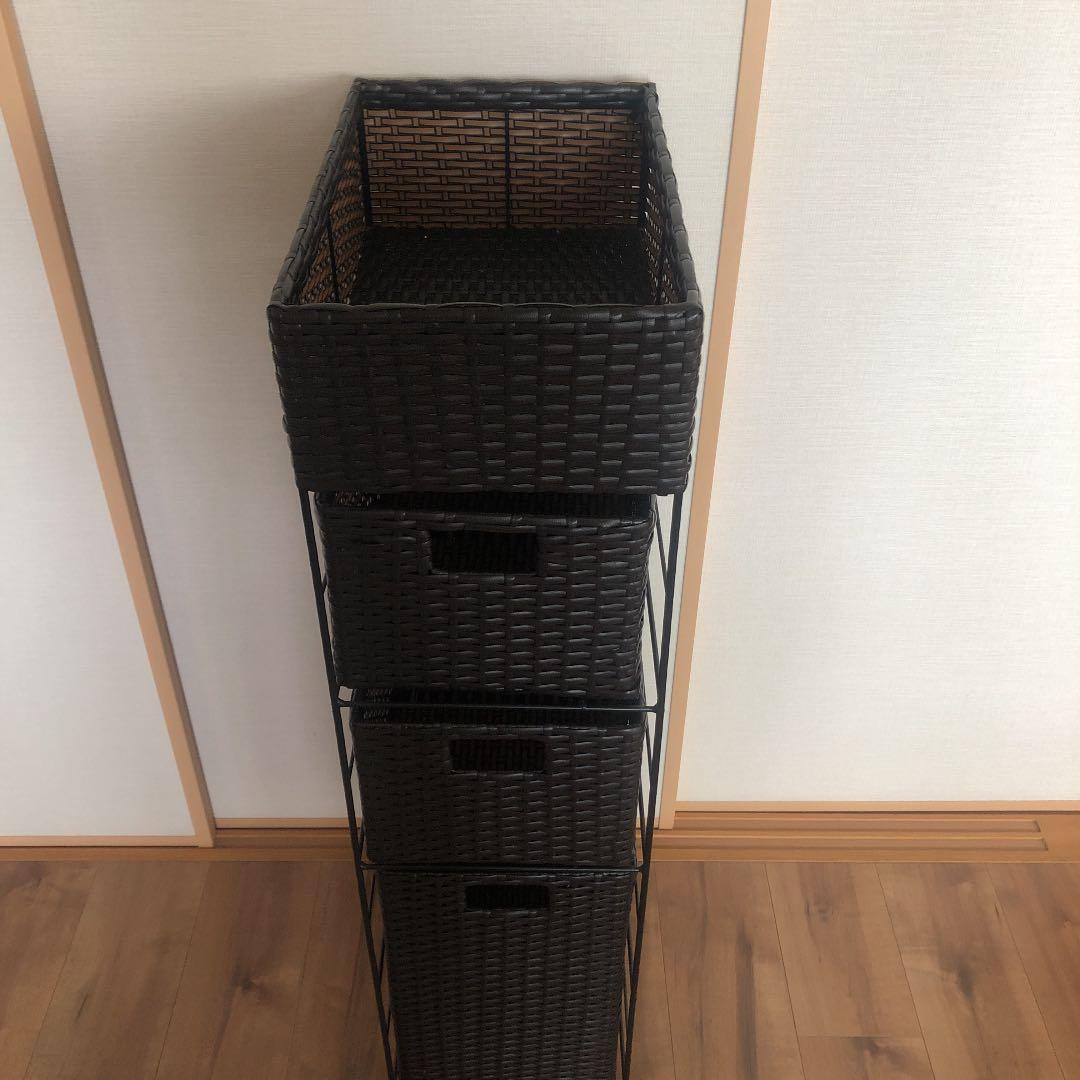 ランドリーチェスト　引き出し3段