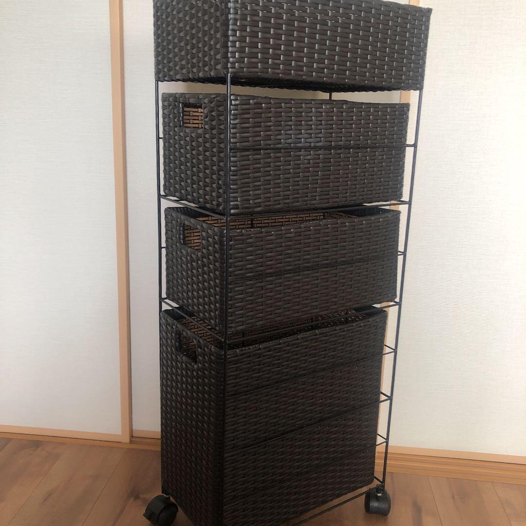 ランドリーチェスト　引き出し3段