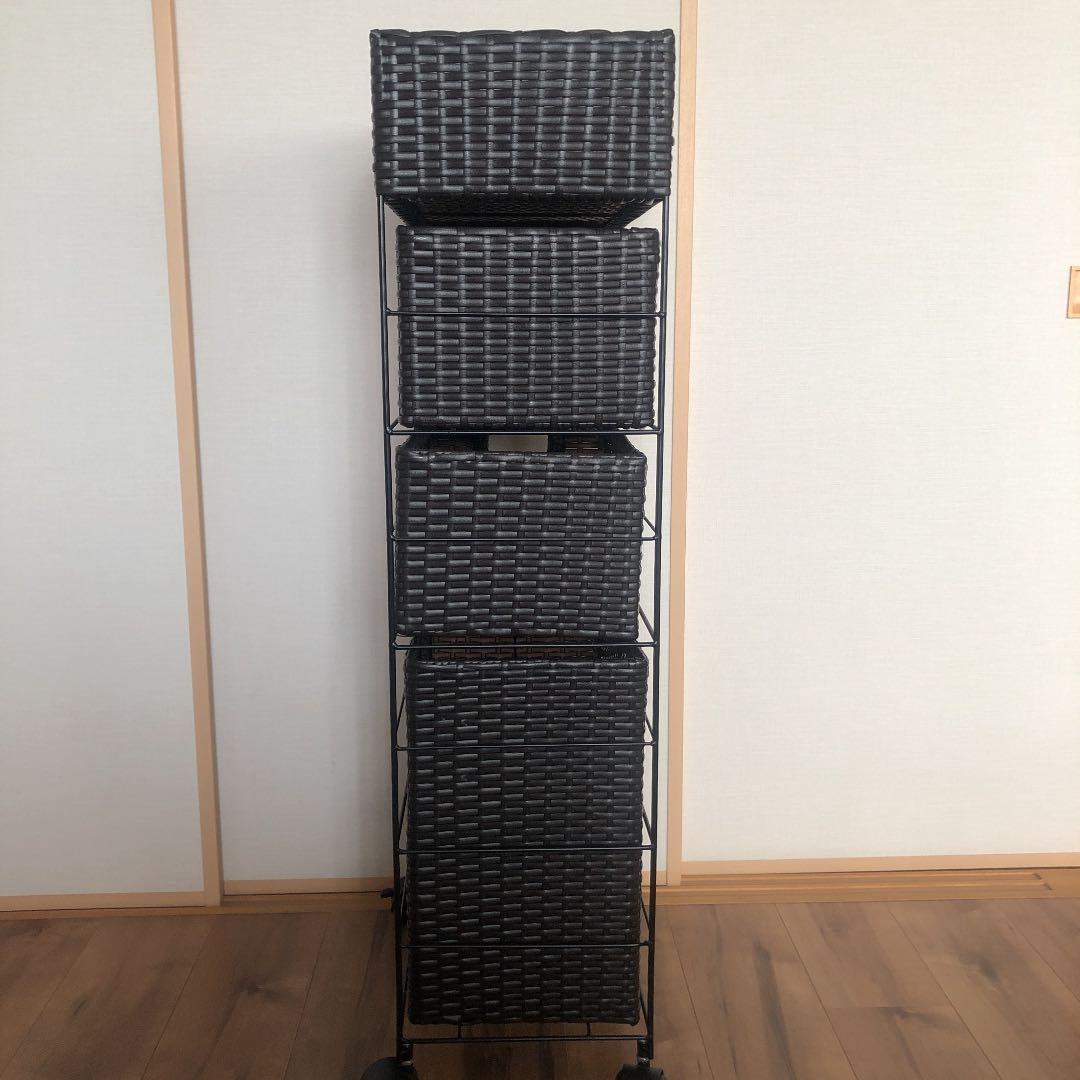 ランドリーチェスト　引き出し3段