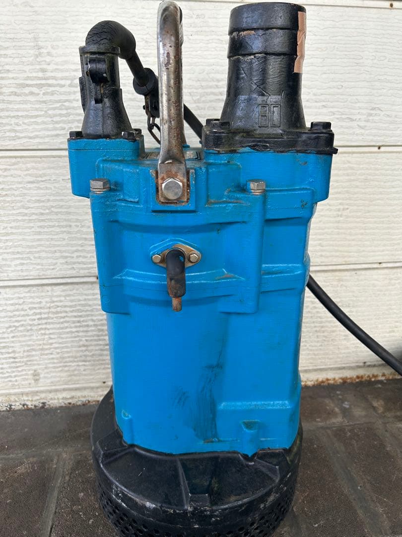 K1ツルミ自動運転型 ポンプKTVE33.7 200V 50Hz 3.7kW