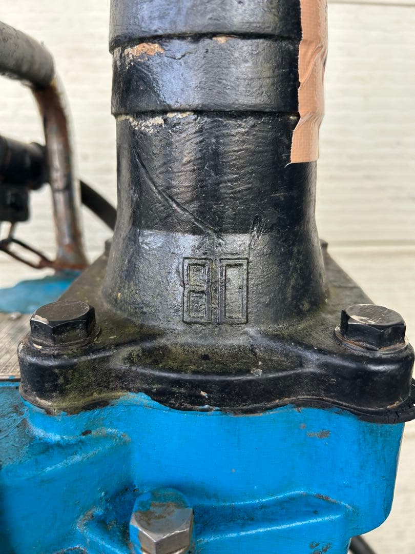 K1ツルミ自動運転型 ポンプKTVE33.7 200V 50Hz 3.7kW