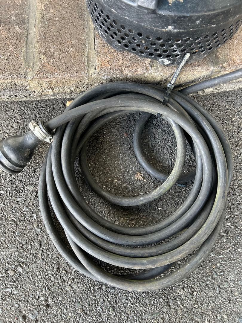 K1ツルミ自動運転型 ポンプKTVE33.7 200V 50Hz 3.7kW