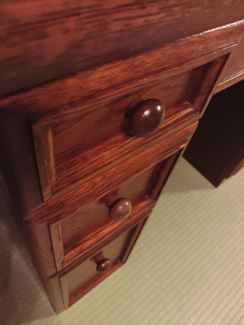 希少　ドレッサー　天然木　チェスト　キャビネット　ミエミラー　高級　アンティーク